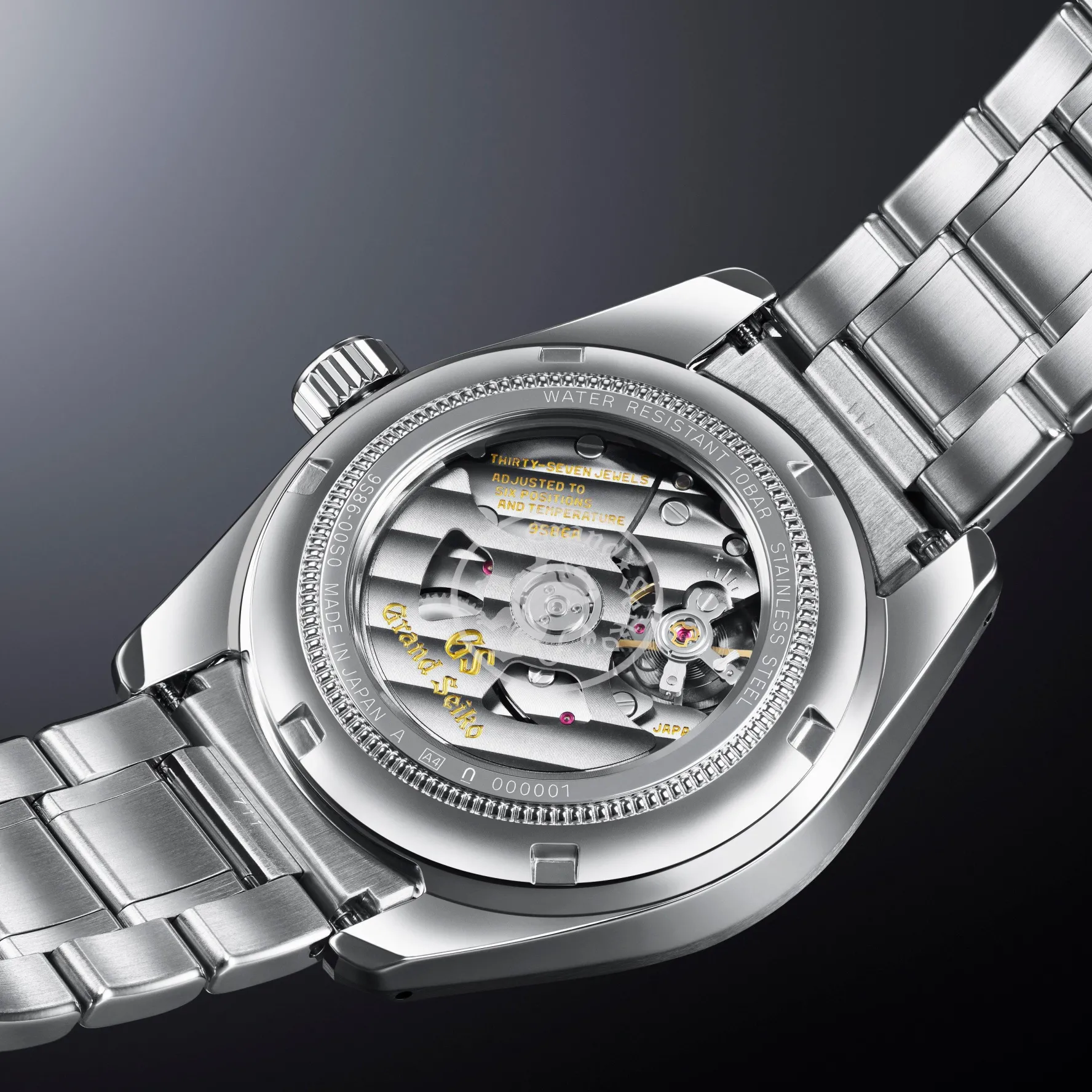 Grand Seiko Heritage 'Snowfall Mount Iwate' 40mm GMT Automatic Men’s Watch