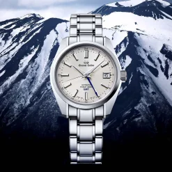 Grand Seiko Heritage 'Snowfall Mount Iwate' 40mm GMT Automatic Men’s Watch