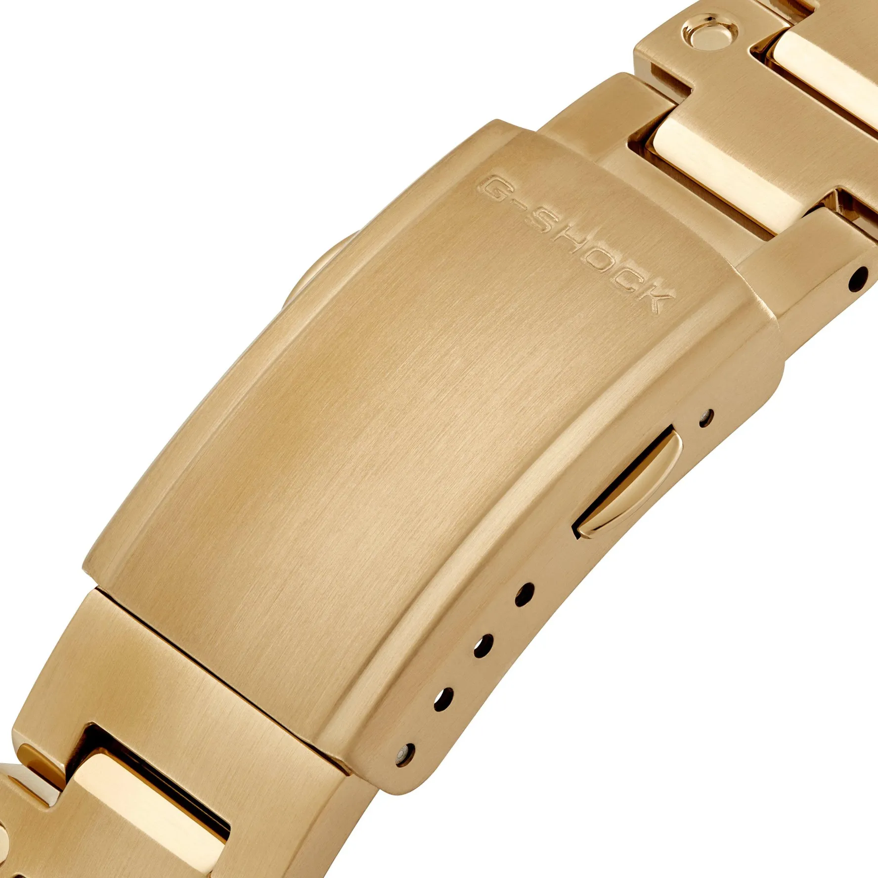 G-Shock Full Metal 2100 Series 48.6mm Yellow Gold Tone Solar Powered Men's Watch