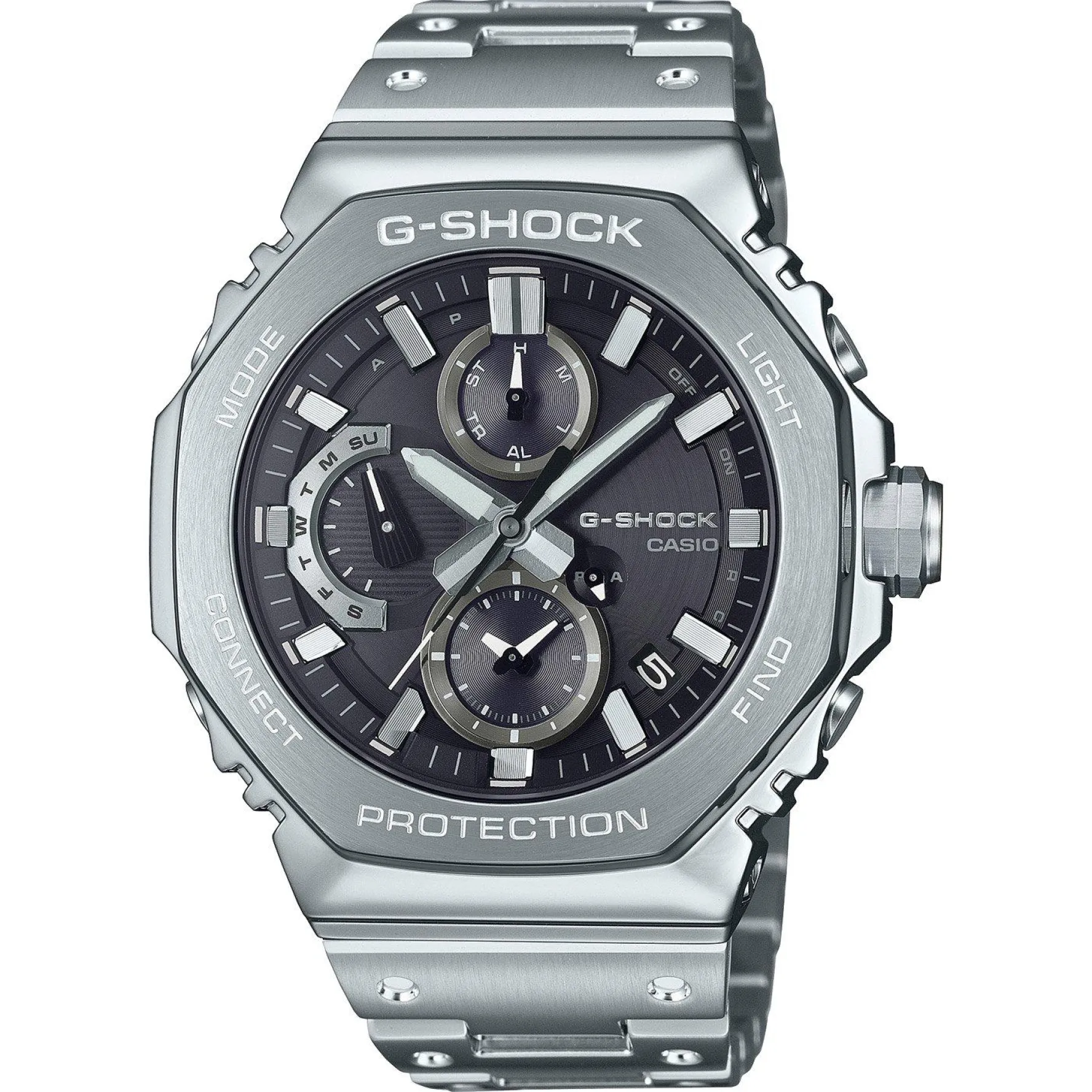 G-Shock Full Metal Chrono 44.4mm Solar Powered Men’s Watch