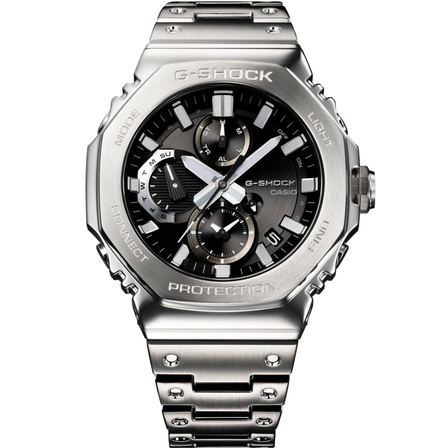 G-Shock Full Metal Chrono 44.4mm Solar Powered Men’s Watch