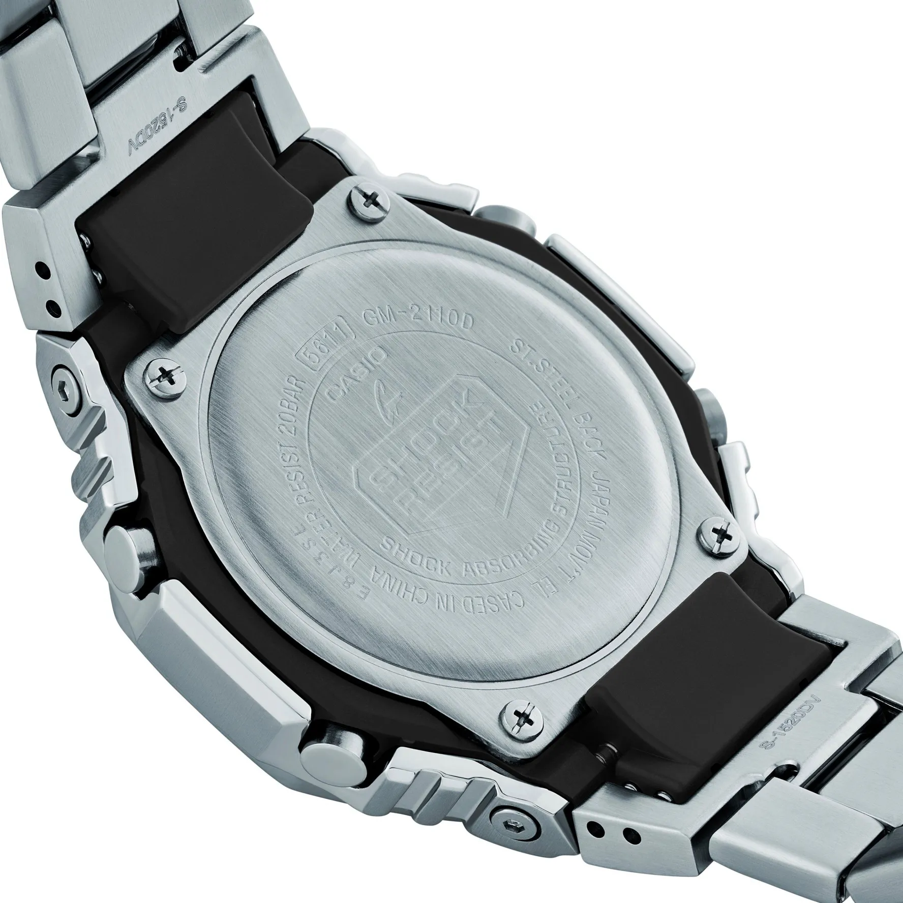 G-Shock GM-2110D 44.4mm Stainless Steel Men’s Watch