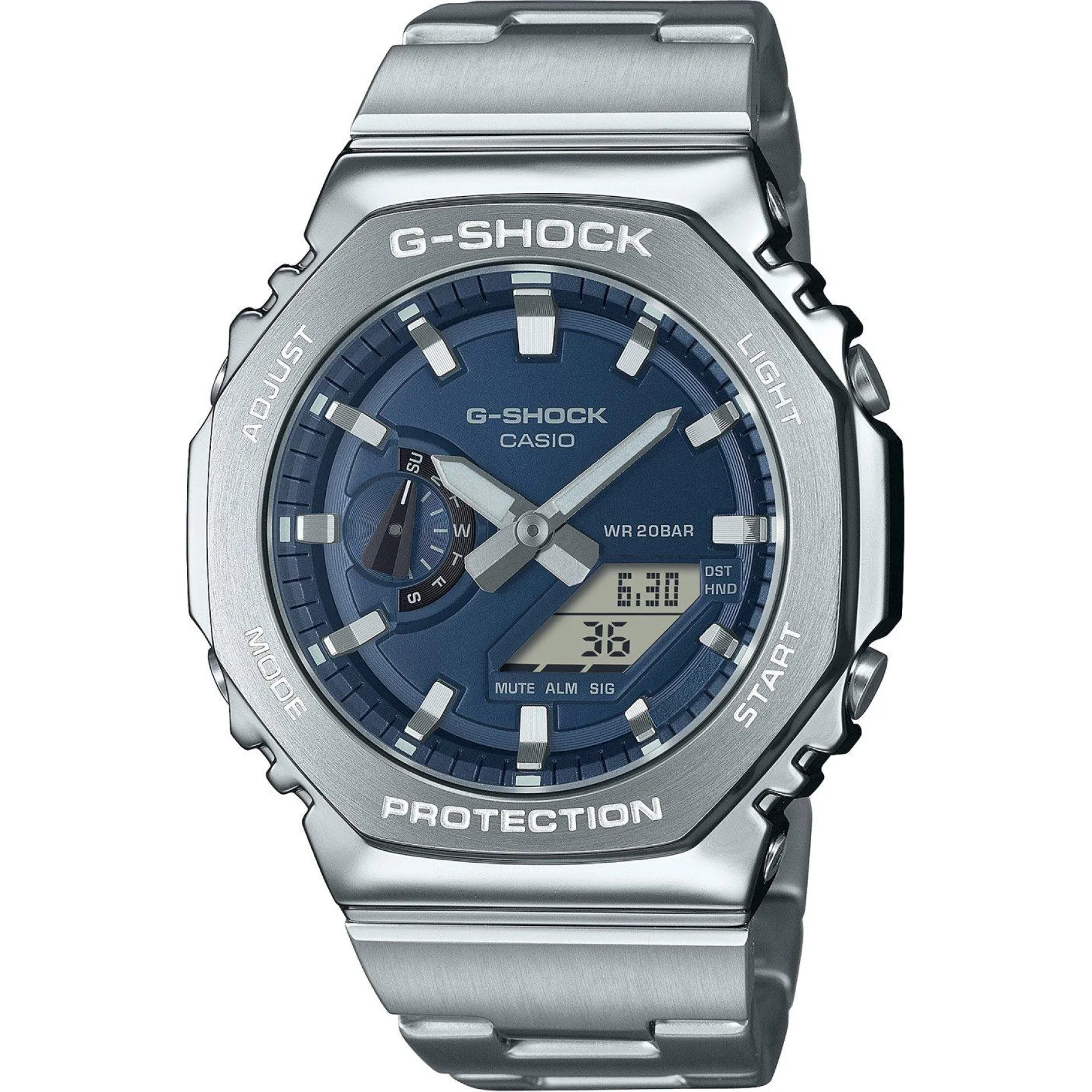 G-Shock GM-2110D 44.4mm Stainless Steel Men’s Watch