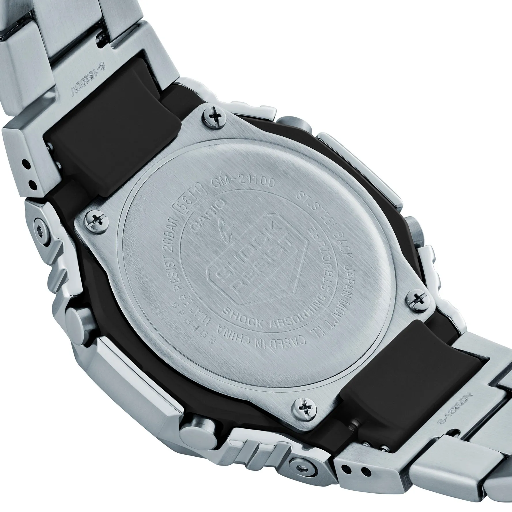 G-Shock GM-2110D 44.4mm Stainless Steel Men’s Watch
