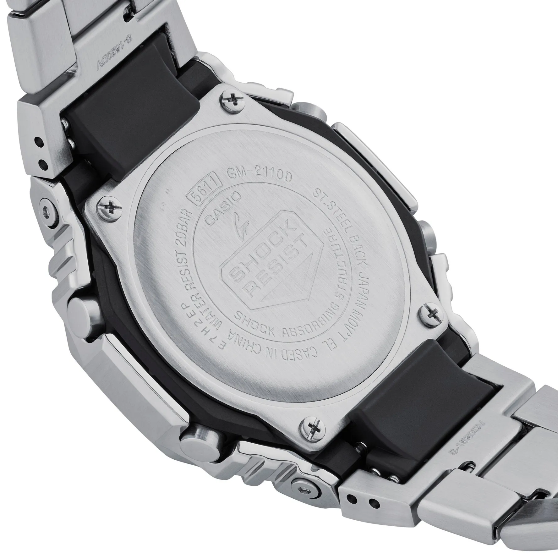 G-Shock GM-2110D 44.4mm Stainless Steel Men’s Watch