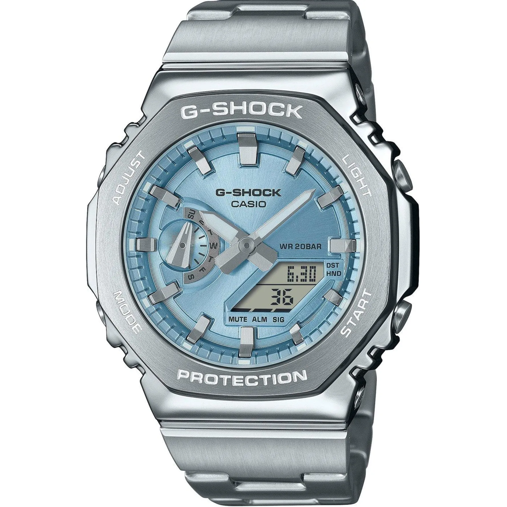 G-Shock GM-2110D 44.4mm Stainless Steel Men’s Watch