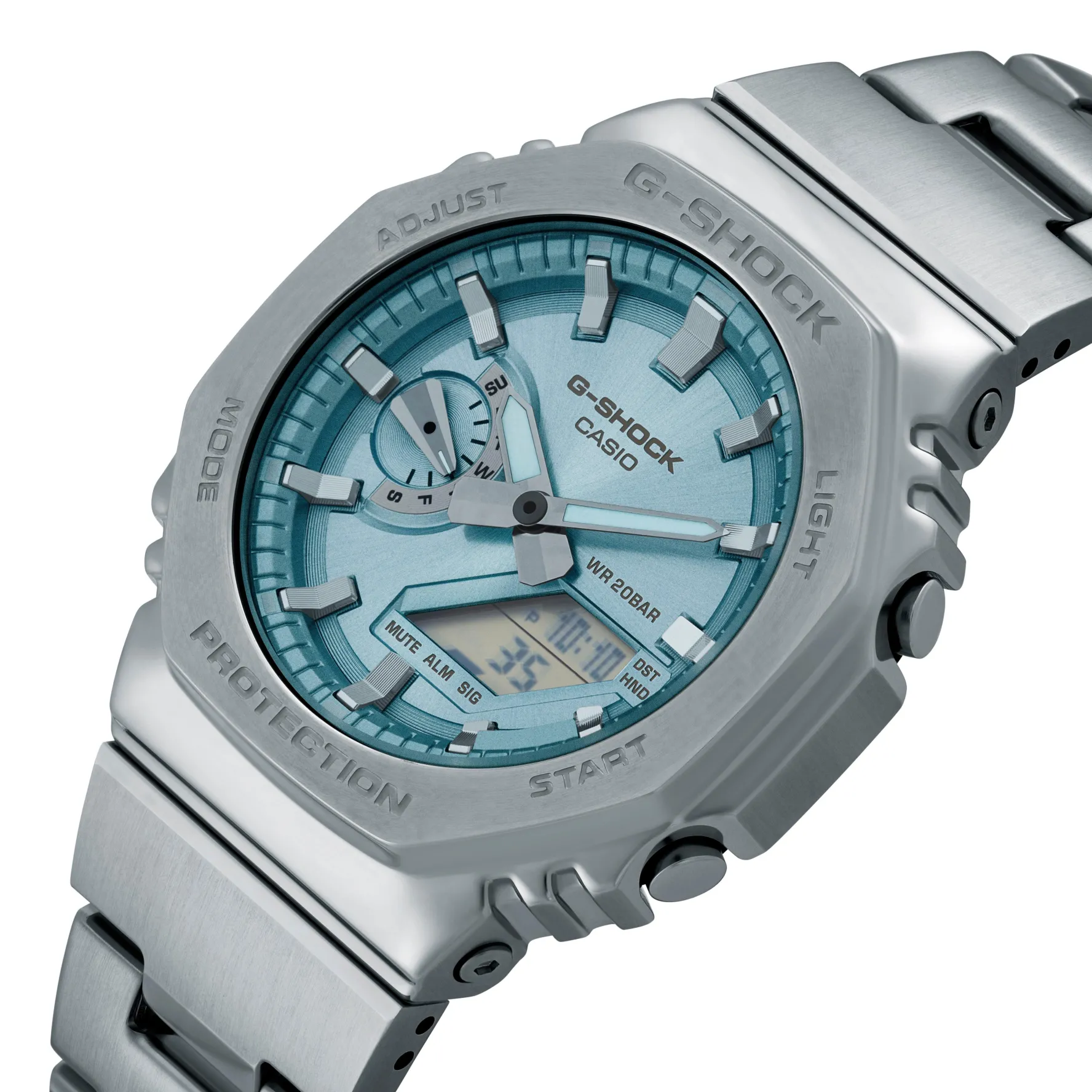 G-Shock GM-2110D 44.4mm Stainless Steel Men’s Watch