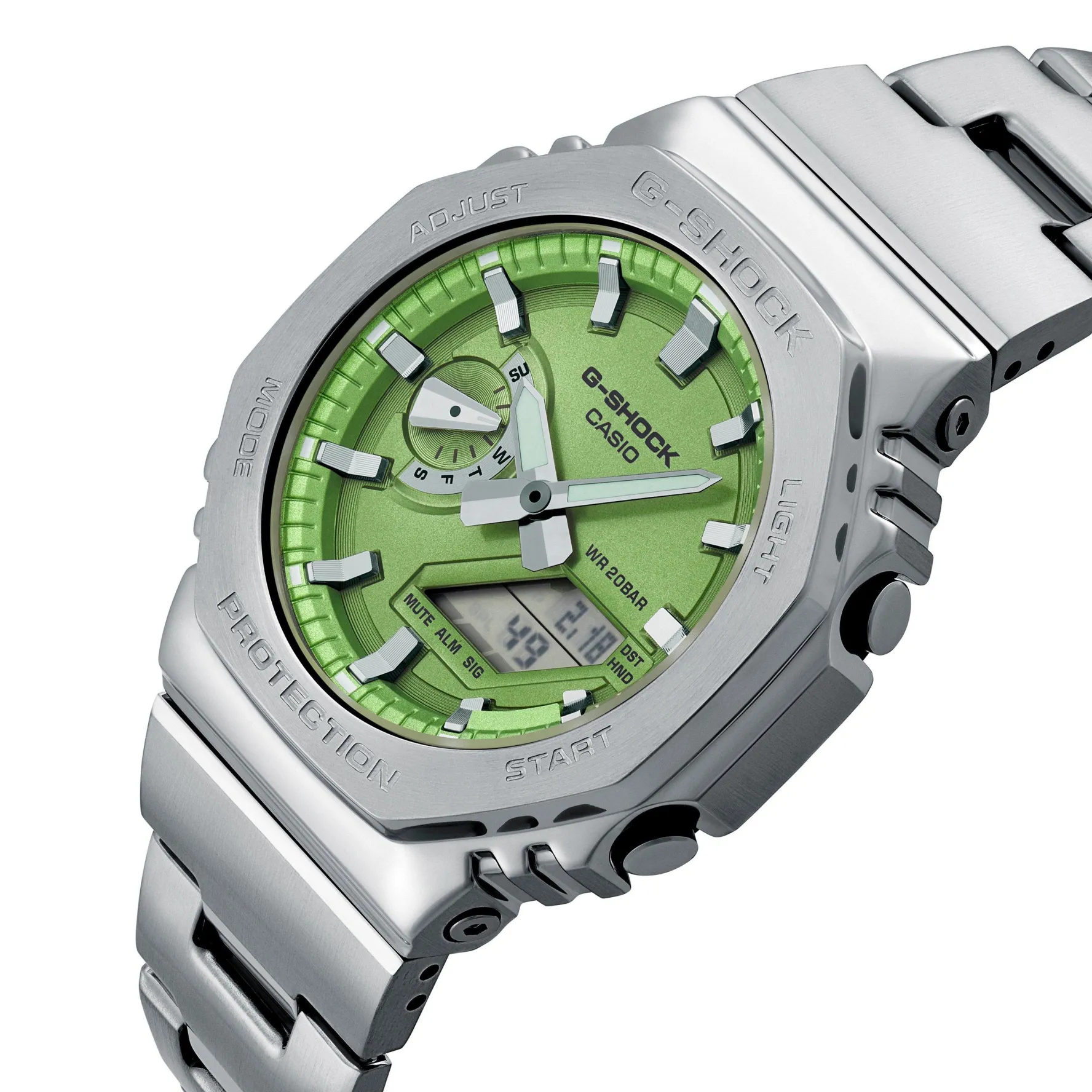 G-Shock GM-2110D 44.4mm Stainless Steel Men’s Watch