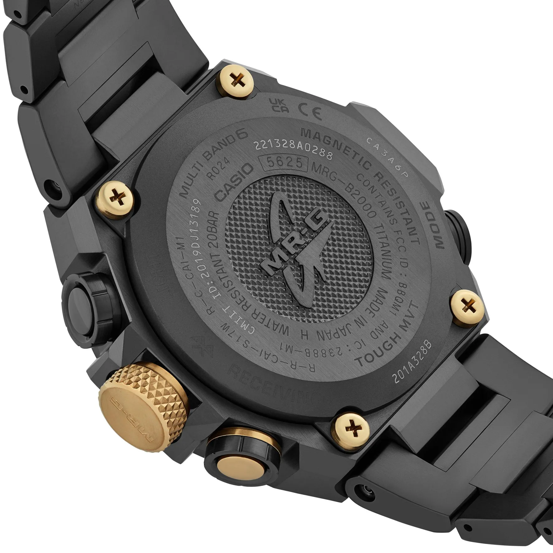 G-Shock Limited Edition MR-G 54.7mm Titanium Chronograph Solar Powered Men’s Watch
