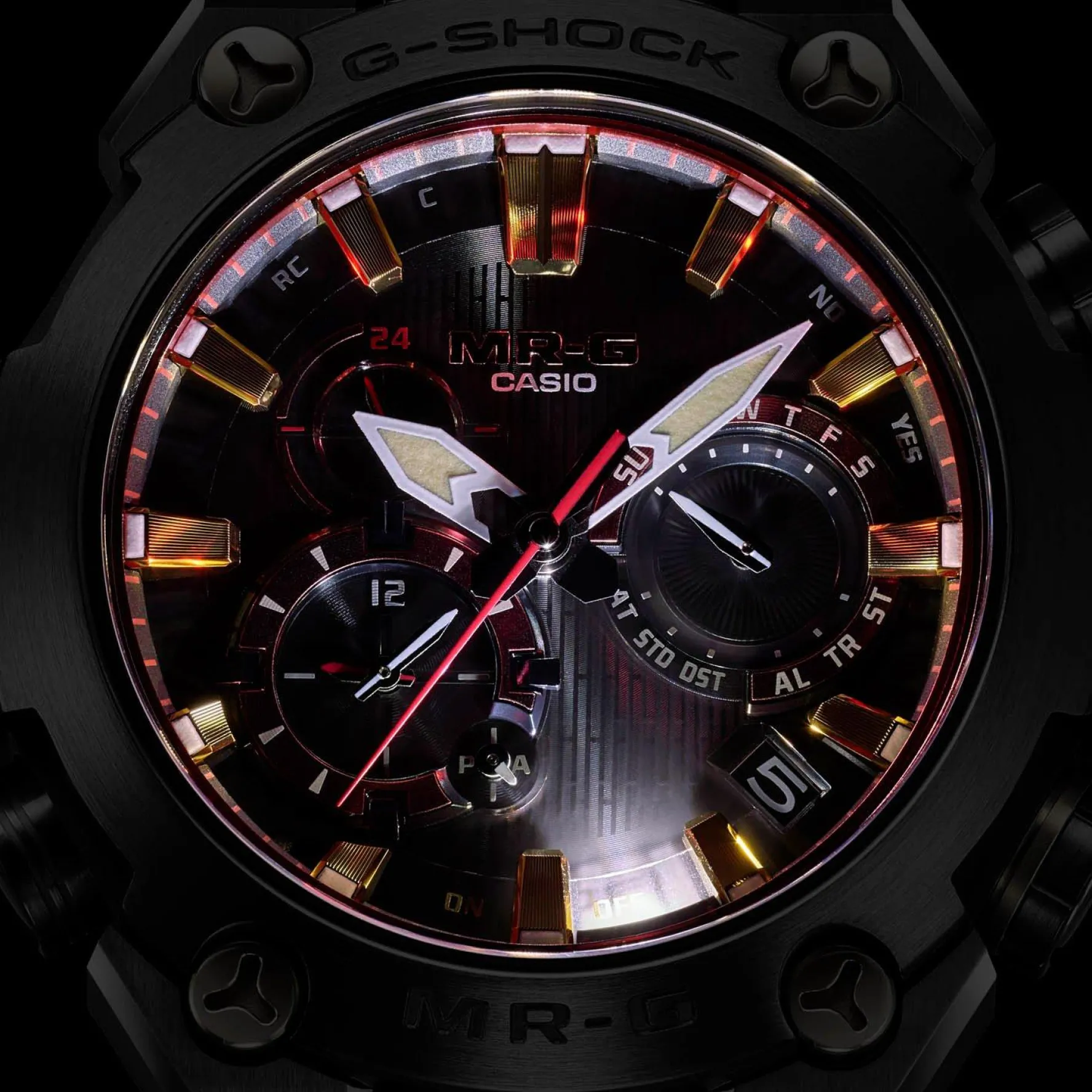 G-Shock Limited Edition MR-G 54.7mm Titanium Chronograph Solar Powered Men’s Watch