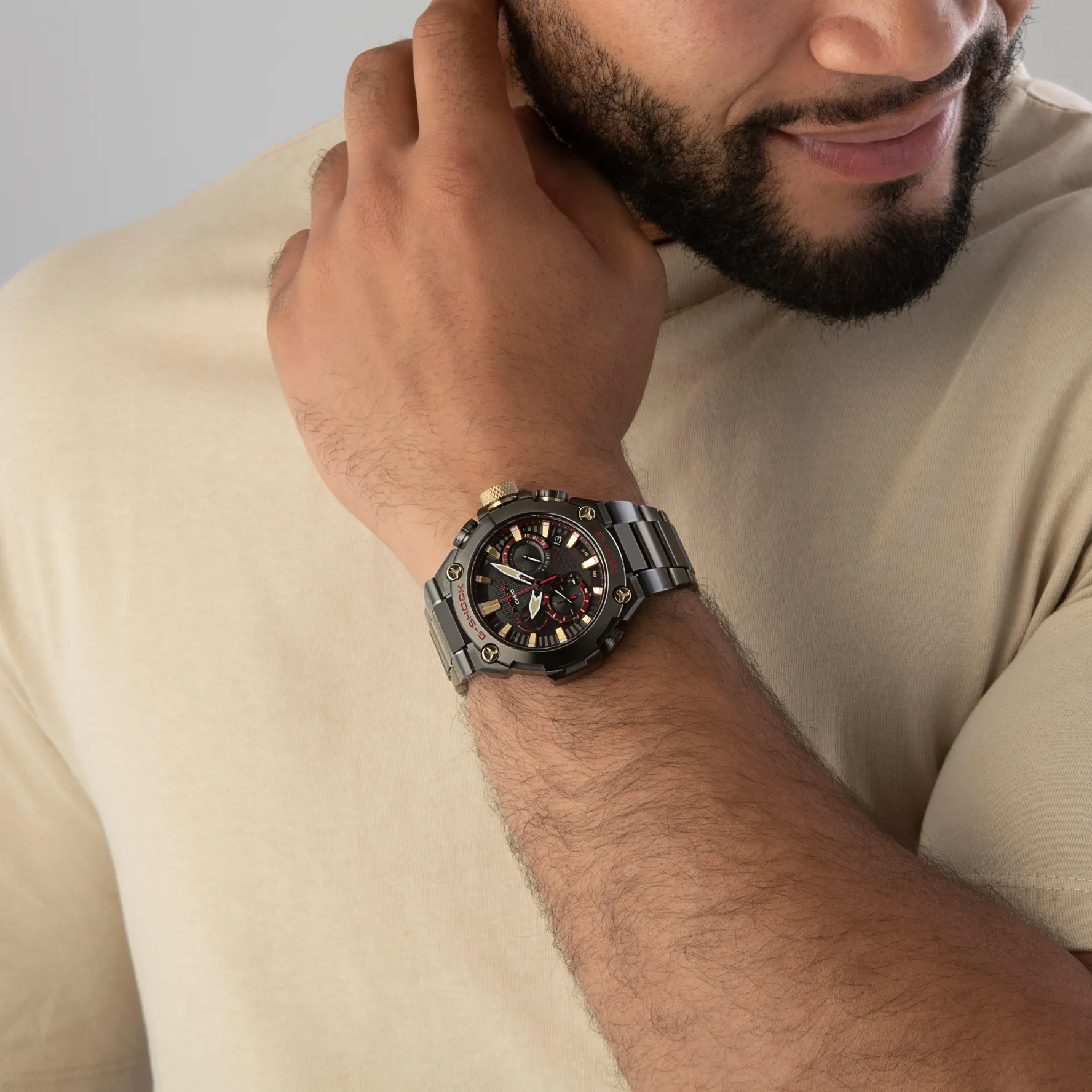 G-Shock Limited Edition MR-G 54.7mm Titanium Chronograph Solar Powered Men’s Watch