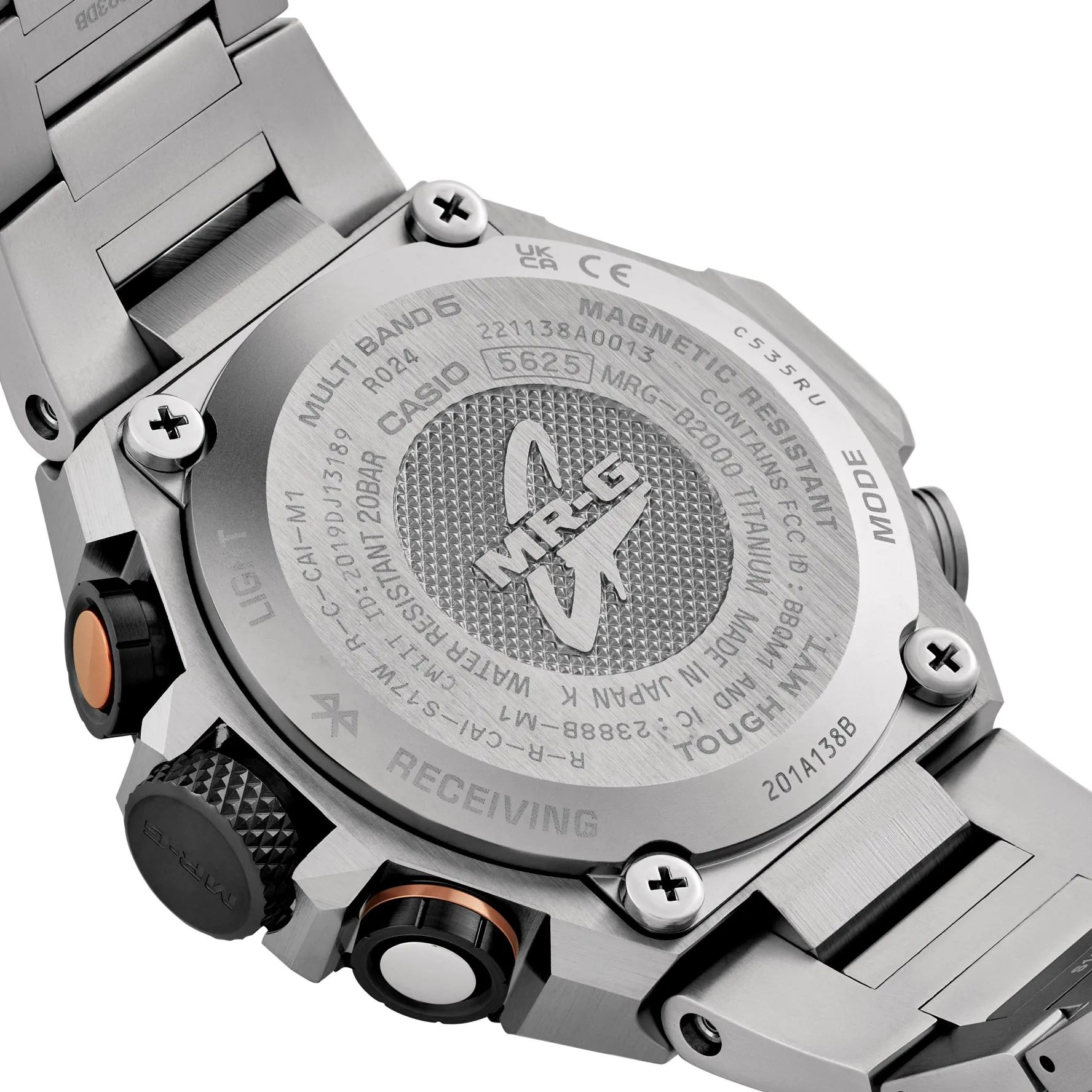 G-Shock Limited Edition MR-G 54.7mm Titanium Chronograph Solar Powered Men’s Watch
