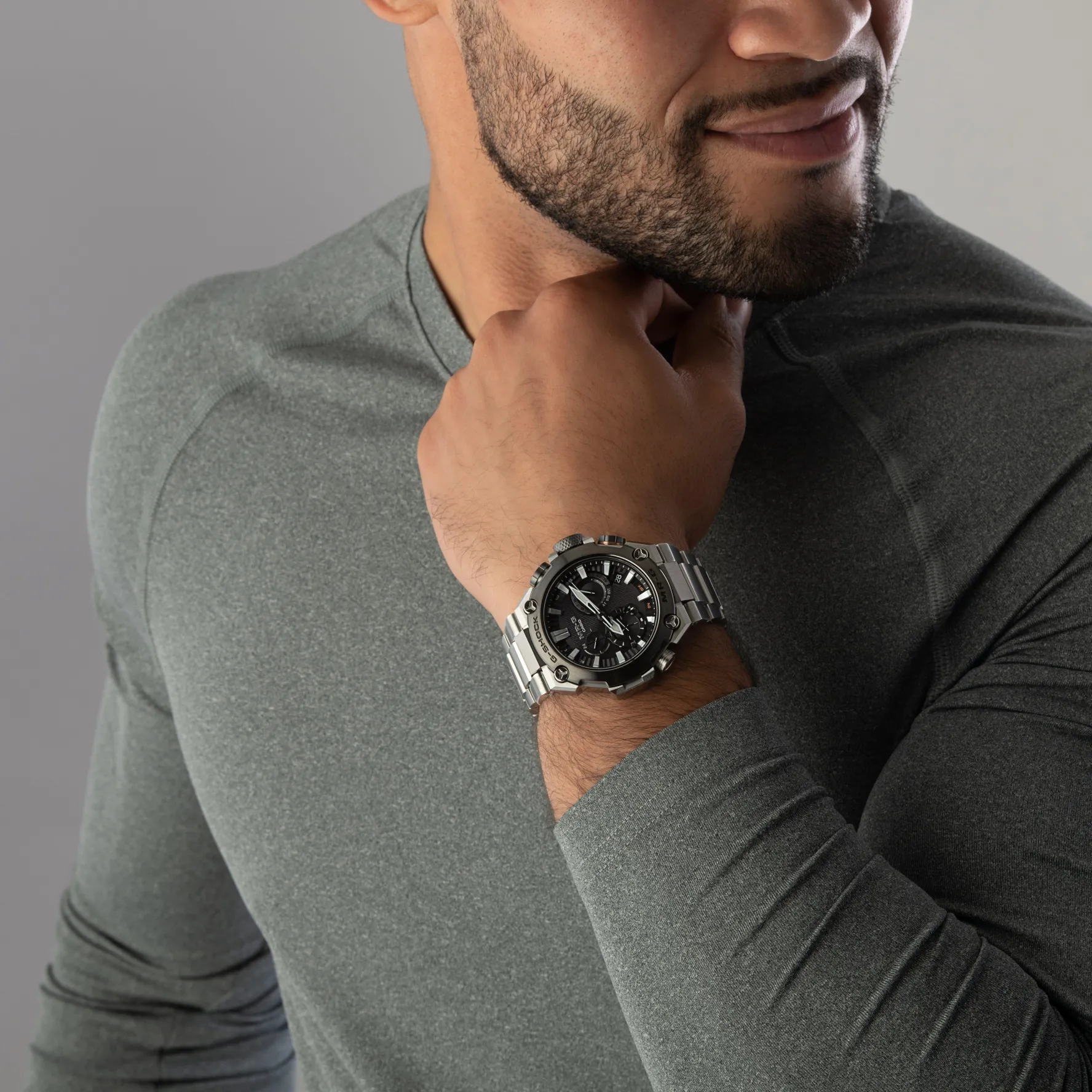 G-Shock Limited Edition MR-G 54.7mm Titanium Chronograph Solar Powered Men’s Watch