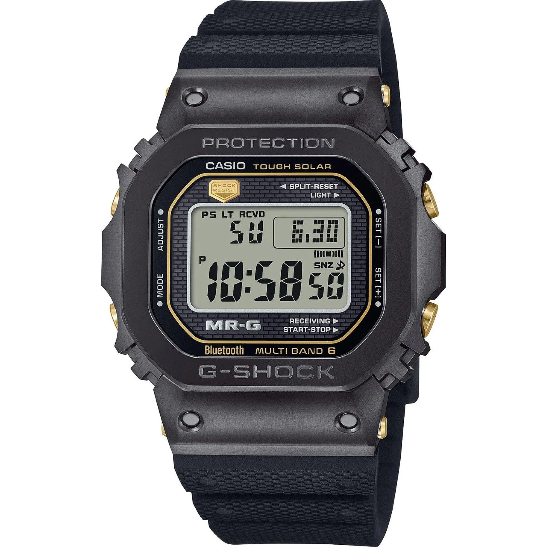 G-Shock MR-G 43.2mm Titanium Solar Powered Men’s Watch