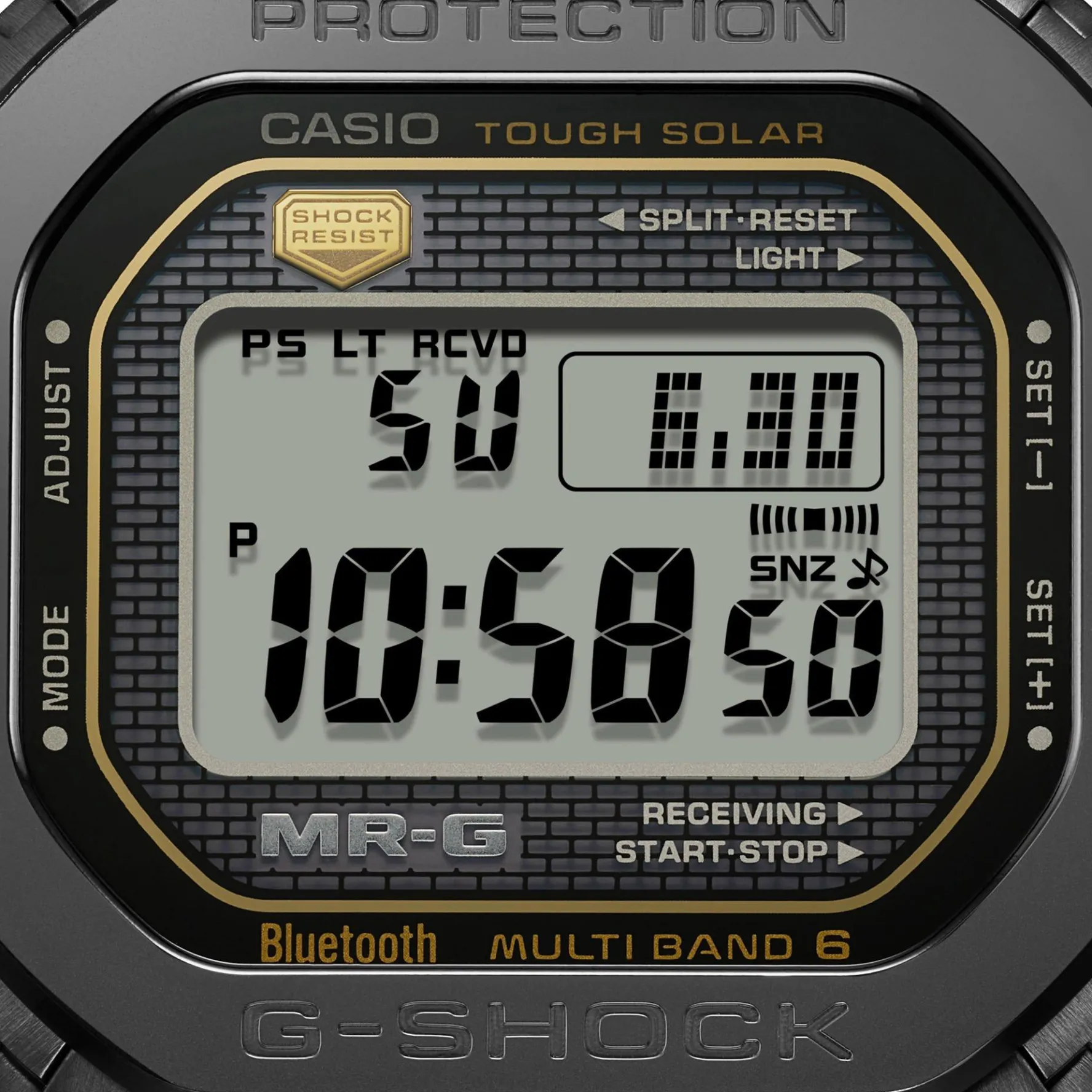 G-Shock MR-G 43.2mm Titanium Solar Powered Men’s Watch