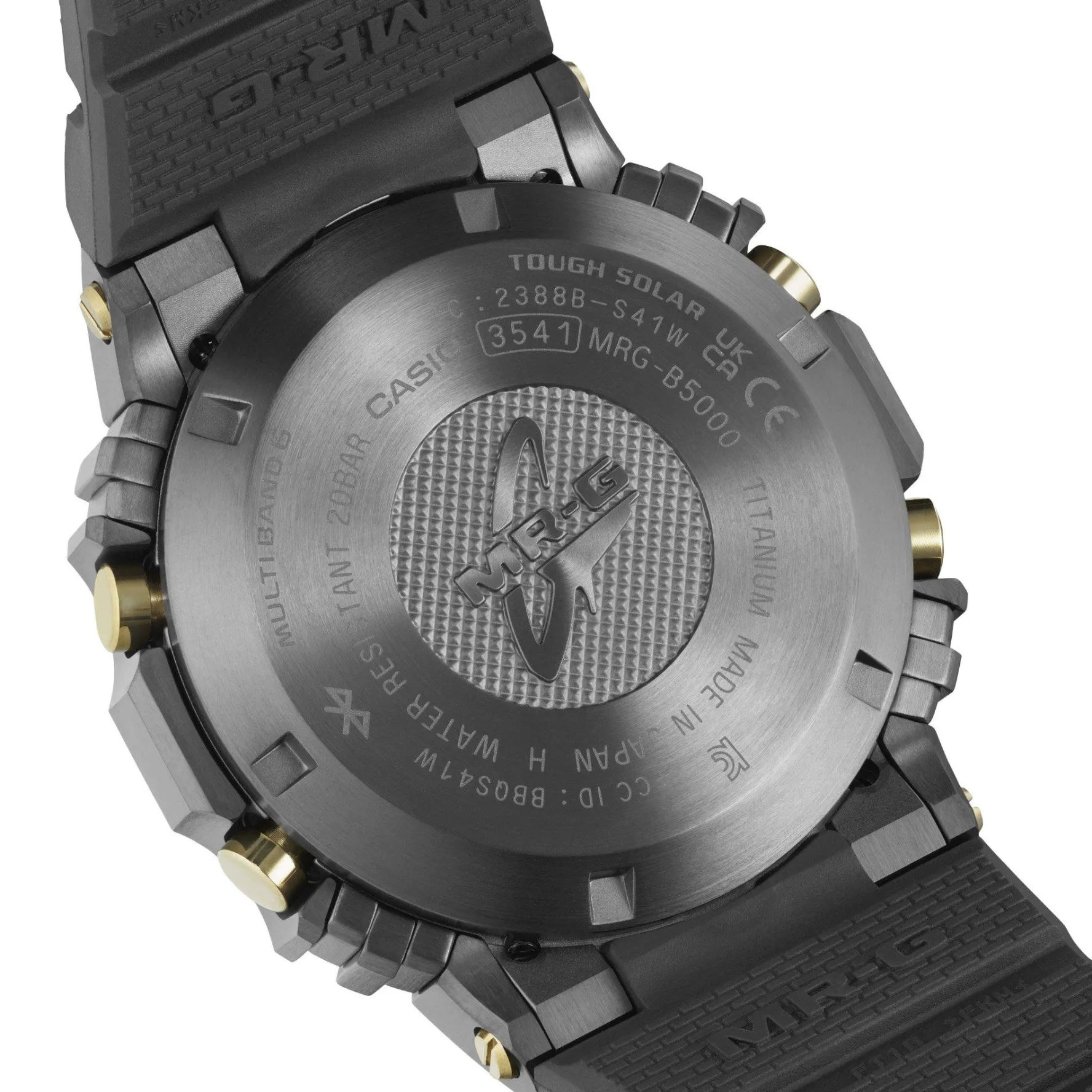 G-Shock MR-G 43.2mm Titanium Solar Powered Men’s Watch