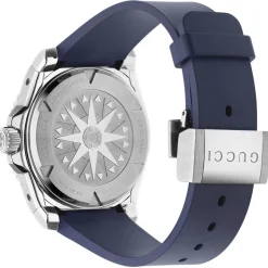Gucci Dive 40mm Blue Rubber Strap Automatic Men’s Watch