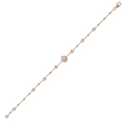 Gucci Flora 18ct Rose Gold Diamond Bracelet