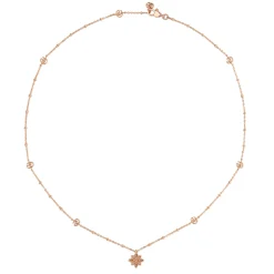 Gucci Flora 18ct Rose Gold Diamond Necklace
