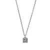 Gucci G Cube Silver Pendant