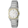 Gucci G-Flat 30mm Stainless Steel and Yellow Gold Plated Watch