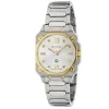 Gucci G-Flat 24mm Stainless Steel and Yellow Gold Plated Diamond Ladies Watch