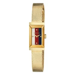 Gucci G-Frame 25mm Yellow Gold PVD Ladies Watch