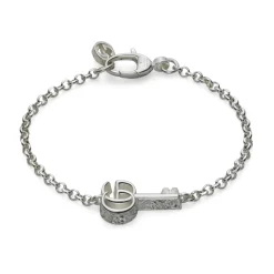 Gucci GG Marmont Key Silver Bracelet