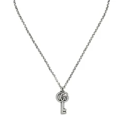 Gucci GG Marmont Silver Necklace