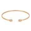 Gucci GG Running 18ct Rose Gold Cuff Bangle
