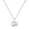 Gucci GG Running 18ct White Gold Pendant