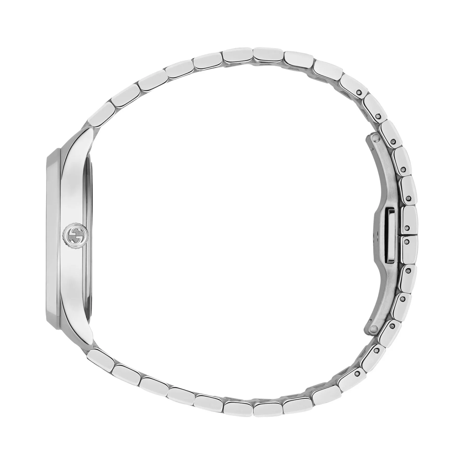 Gucci G-Timeless 32mm Stainless Steel and 18ct Yellow Gold Ladies Watch