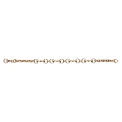 Gucci Horsebit 18ct Rose Gold Diamond Bracelet