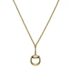 Gucci Horsebit 18ct Yellow Gold Pendant