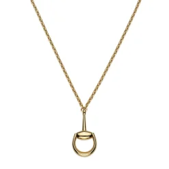 Gucci Horsebit 18ct Yellow Gold Pendant