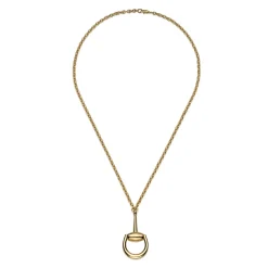 Gucci Horsebit 18ct Yellow Gold Pendant