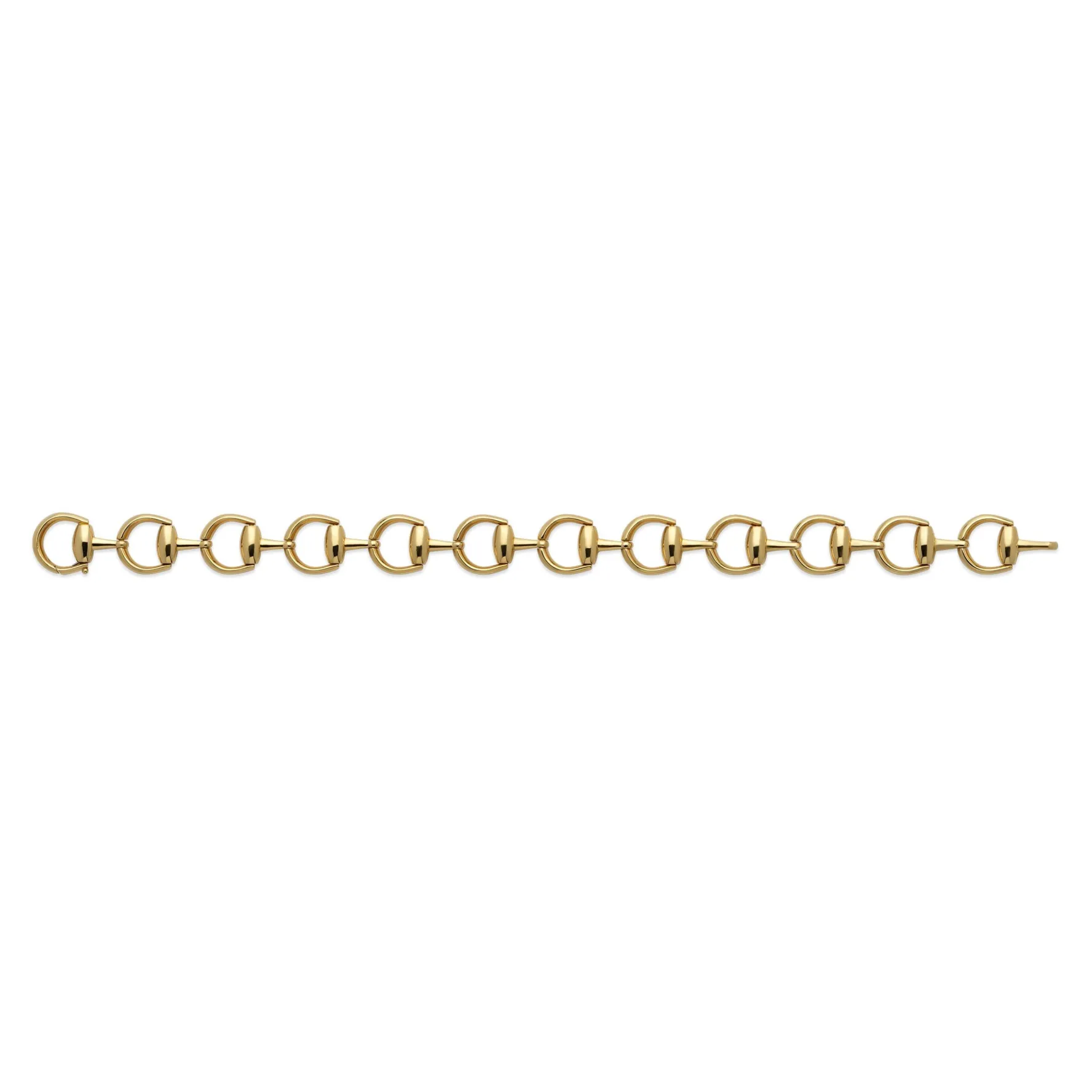 Gucci Horsebit 18ct Yellow Gold Bracelet