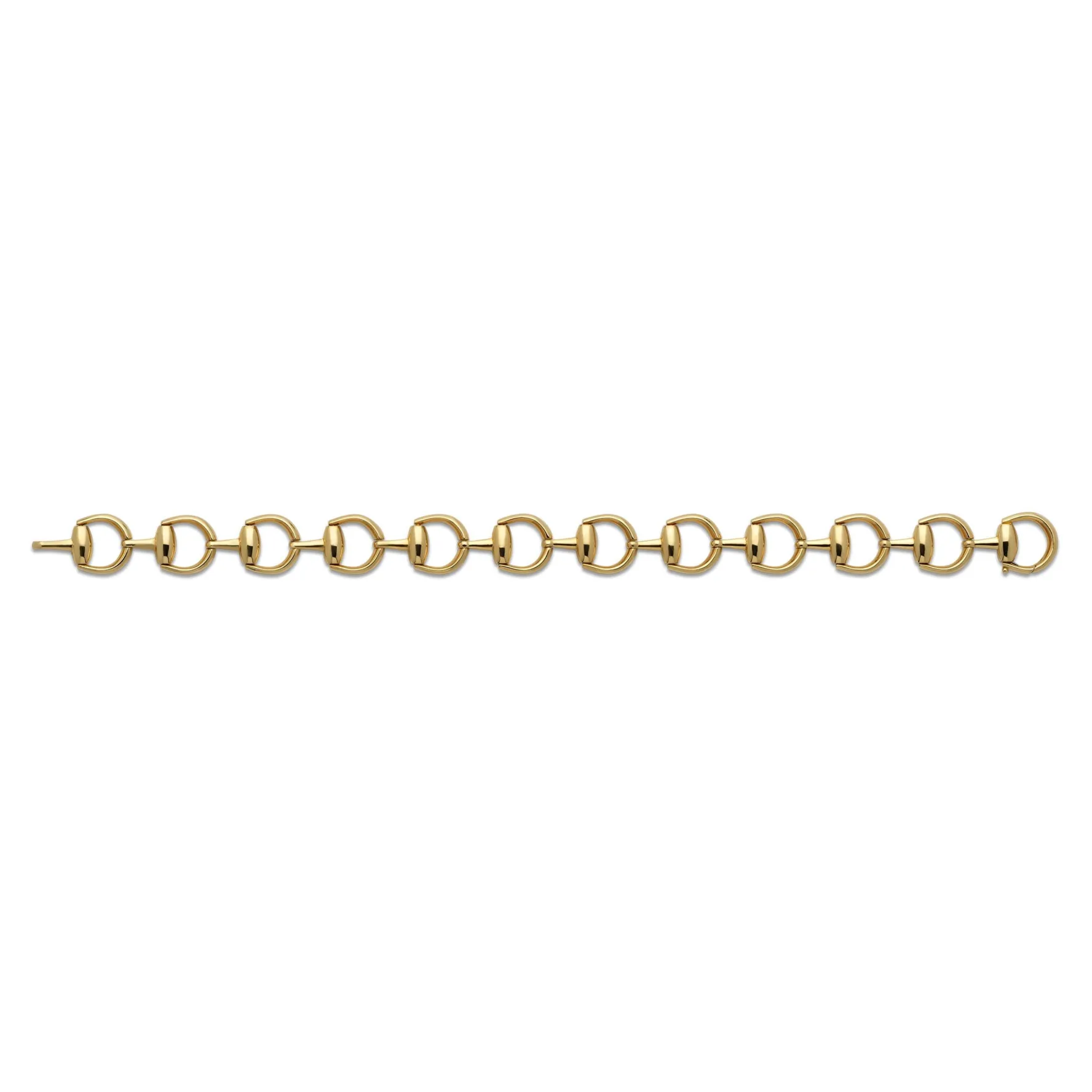 Gucci Horsebit 18ct Yellow Gold Bracelet
