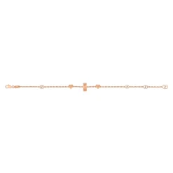 Gucci Icon 18ct Rose Gold Heart Bracelet