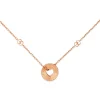 Gucci Icon 18ct Rose Gold Heart Pendant
