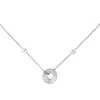 Gucci Icon 18ct White Gold Heart Pendant