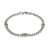 Gucci Interlocking Silver Bracelet
