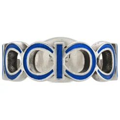 Gucci Interlocking Silver Ring