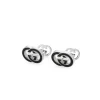Gucci Interlocking Silver Cufflinks