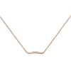 Gucci Link to Love 18ct Rose Gold Bar Necklace