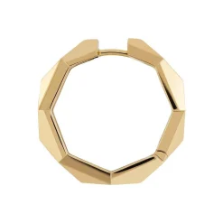 Gucci Link to Love 18ct Yellow Gold Hoop Earrings