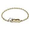Gucci Link to Love 18ct Yellow and White Gold Bracelet