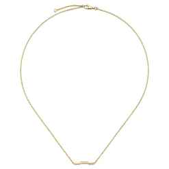 Gucci Link to Love 18ct Yellow Gold Bar Necklace