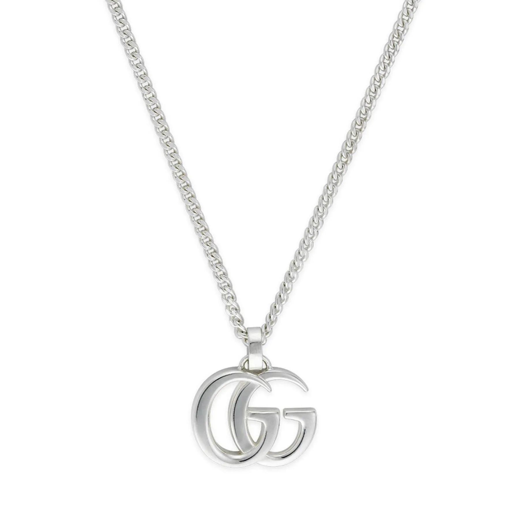 Gucci Marmont Silver Necklace