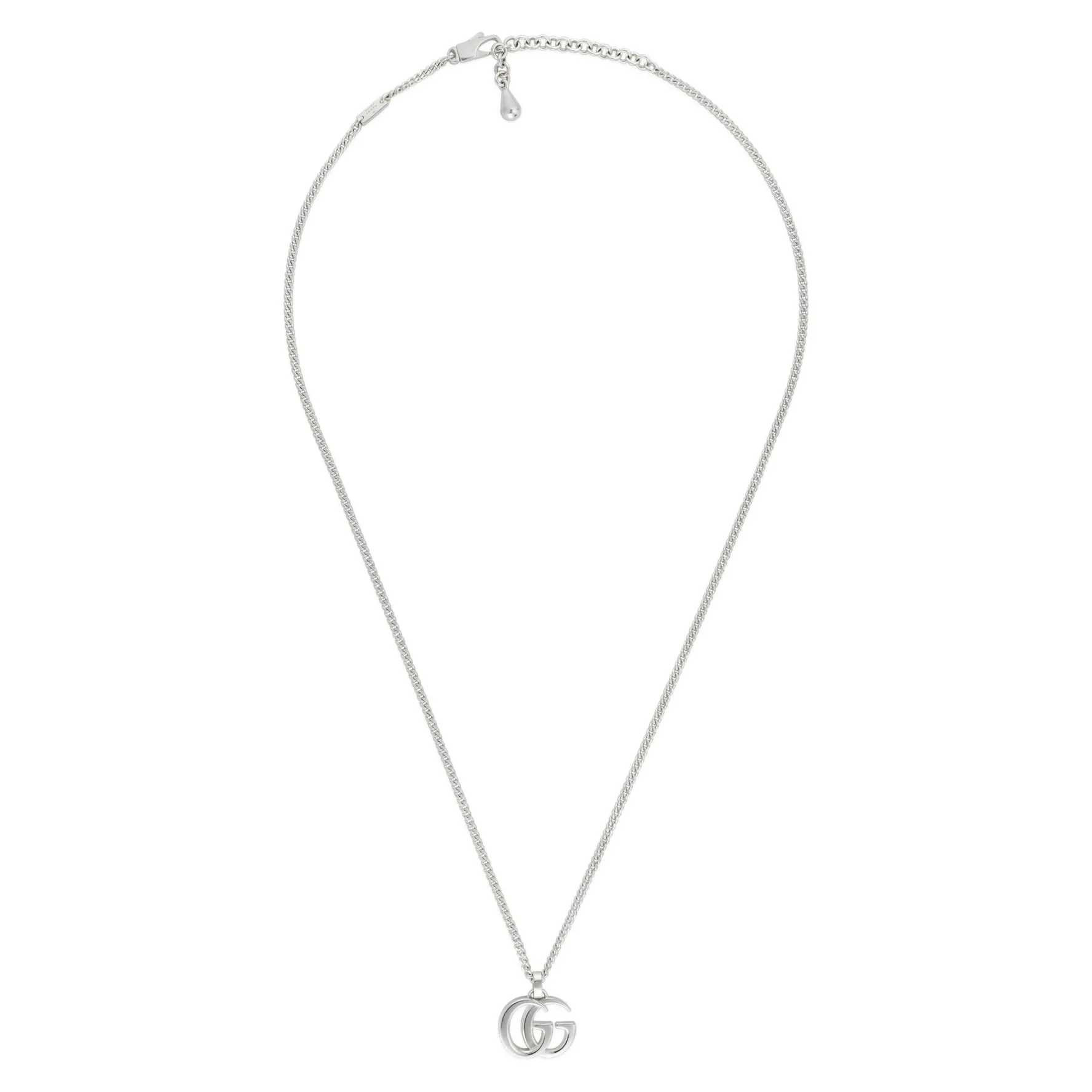 Gucci Marmont Silver Necklace